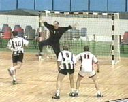 Stefan L�vgren verwandelt zum 12:21