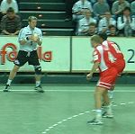 Nikolaj Jacobsen konnte  35 Minuten spielen und erzielte vier Tore.