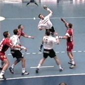 Morten Bjerre erzielt das 4:3.