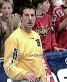 HSG-Torh�ter Jesper Larsson steigerte sich stark.