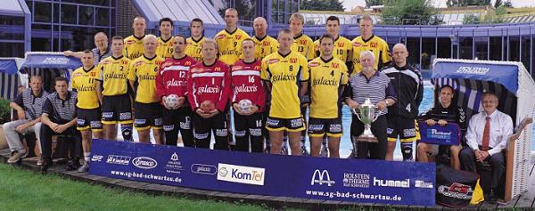 Hinten von links: Nordling, Baltic, Muffetangen, B�ltmann, Kurtchev, Landsberg, Wagner, ErnelindMitte von links: L�dtke, Kamiensky, Judycki, M�ller, Engelhardt, Stojanovic, Reider, Agren, Moldestad, Seng, Kasza