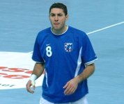 Machte drei Tore in Folge zur 21:19-F�hrung f�r Zagreb: Blazenko Lackovic.