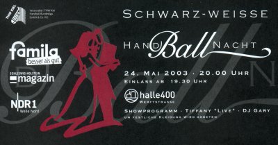 Die Schwarz-Weisse Ballnacht steigt am 24. Mai.