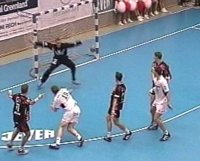 Martin Boquist machte das wichtige 25:23 (52.). gut lachen.