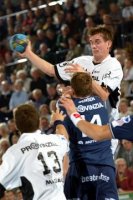 Hatte gro�e Probleme mit der SG-Abwehr: Martin Boquist.