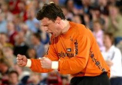 Gewann das Torh�ter-Duell: Jan Holpert.