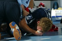 S�ren Stryger fiel fr�h mit einer Risswunde am Finger aus.