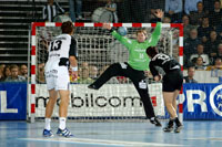 Mattias Andersson war der �berragende Akteur in der Ostseehalle.