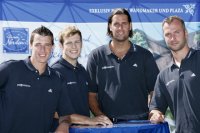 Vorfreude auf die Premiere vor heimischem Publikum: Die THW-Neuzug�nge