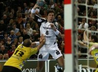 Tobias Karlsson in action.