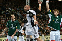 Henrik Lundstr�m traf gegen G�ppingen achtmal.