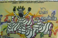 Hein Daddel gr��t als Champions League-Sieger.