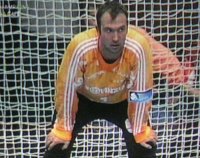 Thierry Omeyer konnte 18 W�rfe entsch�rfen.