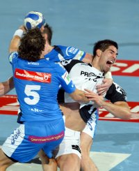 Musste viel einstecken: Nikola Karabatic.