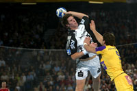 Kim Andersson setzt sich gegen  Sascha Detloff durch.