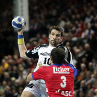 Kapit�n Stefan L�vgren erzielte zwei Treffer.