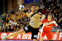 Kapit�n Markus Baur erzielte sieben Treffer, f�nf davon per Strafwurf.