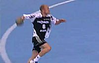 Henrik Lundstr�m traf acht Mal.