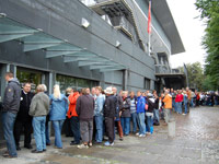 In Rekordzeit verkauften sich alle Kombitickets f�r die Champions League.