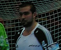 Igor Anic zeigte am Kreis eine gute Partie.