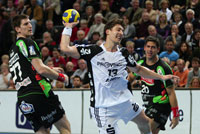 Marcus Ahlm �berzeugte mit insgesamt zehn Treffern.