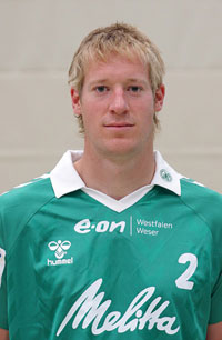 Michael Hegemann ist mit 92/12 Treffern bester Saisonsch�tze von Minden.