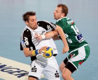 Nur selten hatten die Zebras um Kapit�n Stefan L�vgren solche Probleme mit Frisch Auf G�ppingen.