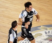 Dominik Klein und Nikola Karabatic hatten allen Grund zum Jubeln.