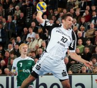 Stefan L�vgren zeigte sich in gro�er Spiellaune.