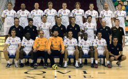 Das Team von Ciudad Real: Gegner des THW im  Endspiel der Champions League.