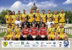 Das Team der Rhein-Neckar-L�wen.