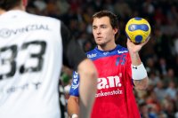 Nationalspieler Michael M�ller ist mit bisher 105 Treffern bester Torsch�tze der Mainfranken.