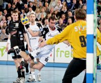 Igor Anic erzielte zehn Treffer gegen harmlose Stralsunder.