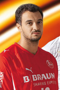 Kam aus Magdeburg: R�ckraumshooter Alexandros Vasilakis.