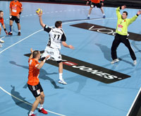 Christian Sprenger erzielte in 38 Minuten neun Treffer.