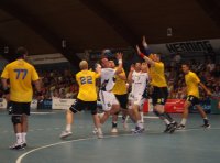 Christian Zeitz narrte die polnische Deckung nicht nur einmal.