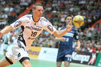 Tobias Reichmann steuerte f�nf Treffer f�r den THW bei.