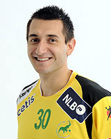 Mit 25 Treffern aus drei Partien ist Rechtsau�en Dragan Gajic bester Sch�tze Celjes in der Champions League.