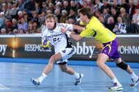 Aron Palmarsson markierte vier wuchtige Treffer.