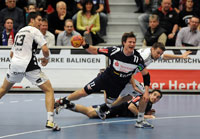 Wolfgang Strobel im Anflug.