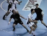 Jerome Fernandez war eine treibende Kraft in der Aufholjagd des THW.