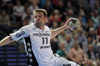 Christian Sprenger feierte sein Comeback nach einem Innenbandanriss und erzielte f�nf Treffer.