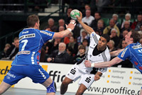 Aufsteigende Tendenz: Daniel Narcisse  setzte vor allem in Unterzahl wichtige Treffer f�r den THW.