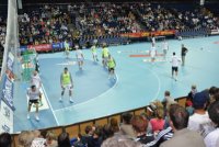 Der THW Kiel beim �ffentlichen Training in der Sparkassen-Arena.
