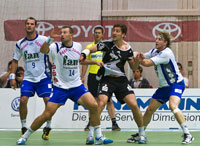 Marcus Ahlm erzielte zwei Treffer.