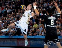 Mit Wucht und Wut im Bauch traf Aron Palmarsson unter anderem zum 17:16.