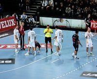 Rote Karte f�r Christian Zeitz.