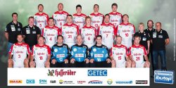 Das Team des SC Magdeburg, Gegner des THW Kiel im DHB-Pokal.