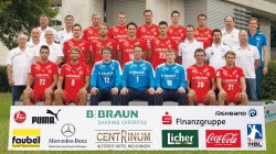 Das Team der MT Melsungen.