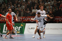 Daniel Narcisse �berzeugte in Kassel mit seinen Wacklern und Gegenst��en.